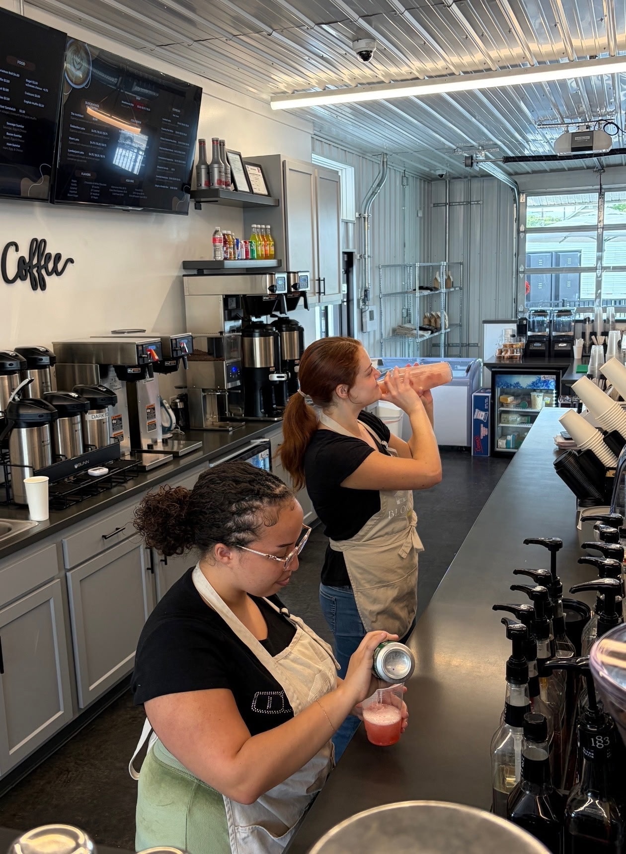 Inside Blockhouse Coffee Co